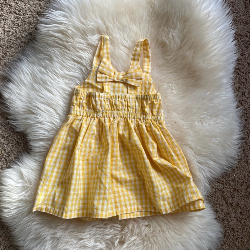 Mommy & Me Yellow & White Dresses